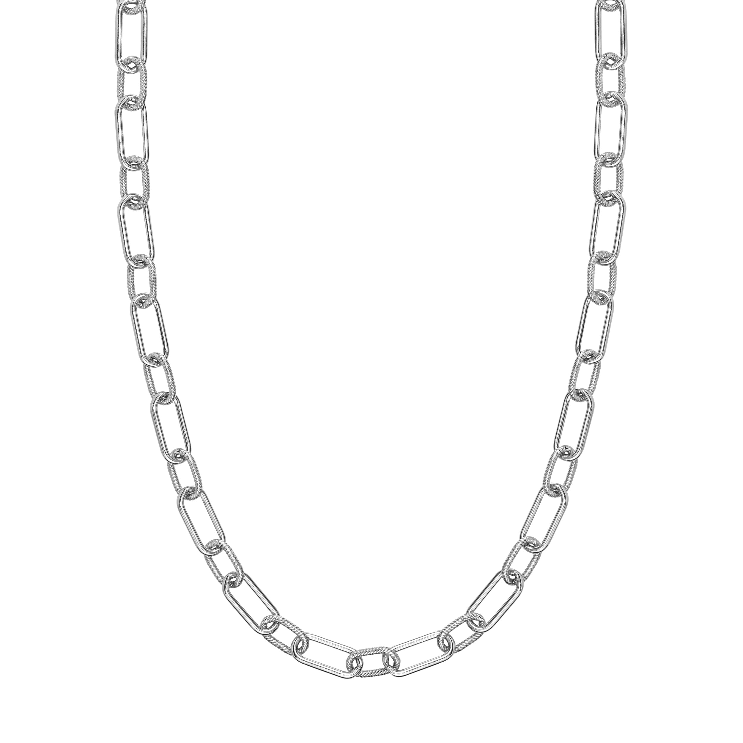 8.90mm Smooth and Twisted Paper Clip Chain