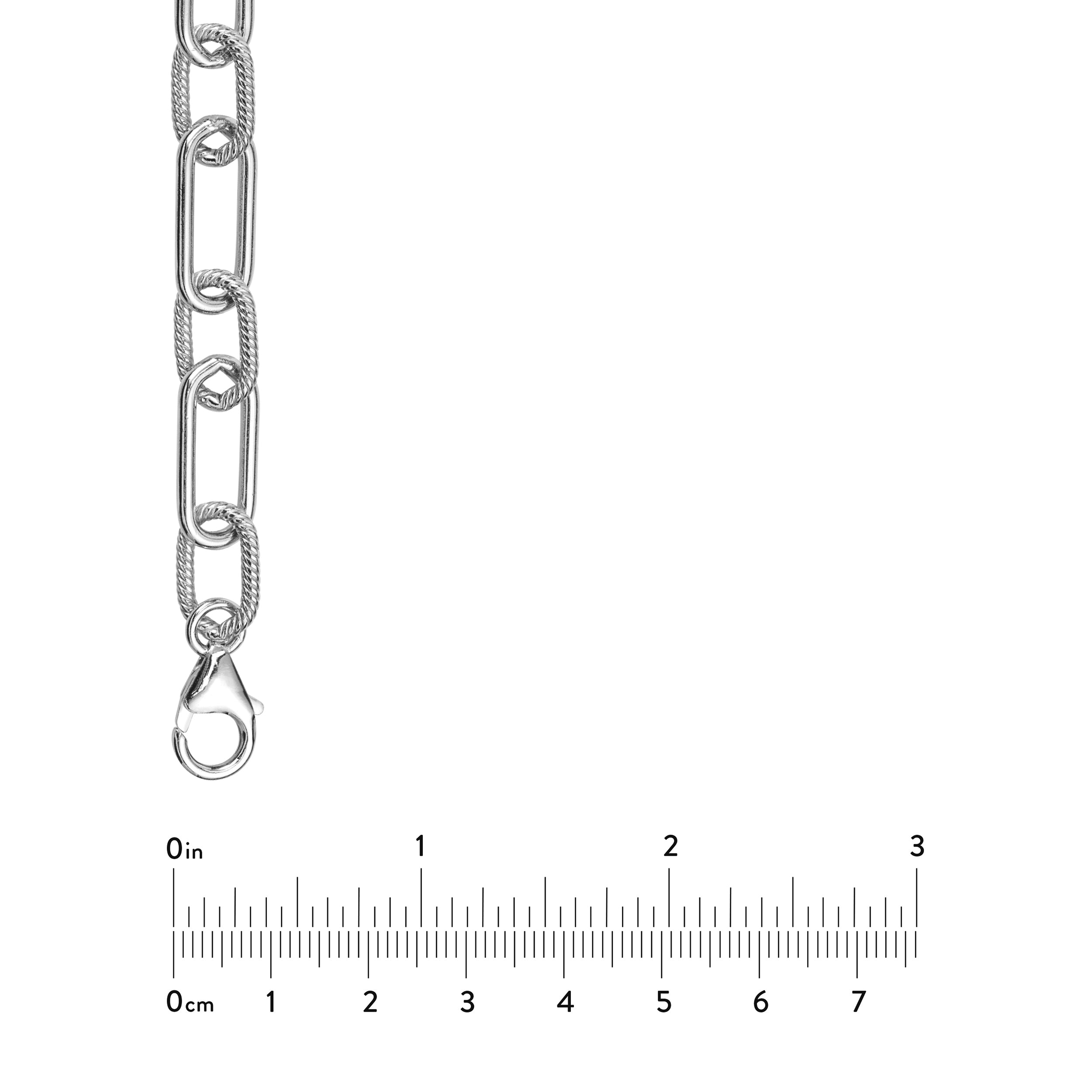 8.90mm Smooth and Twisted Paper Clip Chain