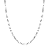 4.35mm Smooth and Twisted Paper Clip Chain