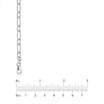 4.35mm Smooth and Twisted Paper Clip Chain
