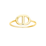 Puff Mariner Link Design Ring