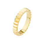 Fluted Band Ring