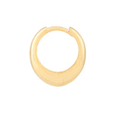 Oval Huggie Earrings