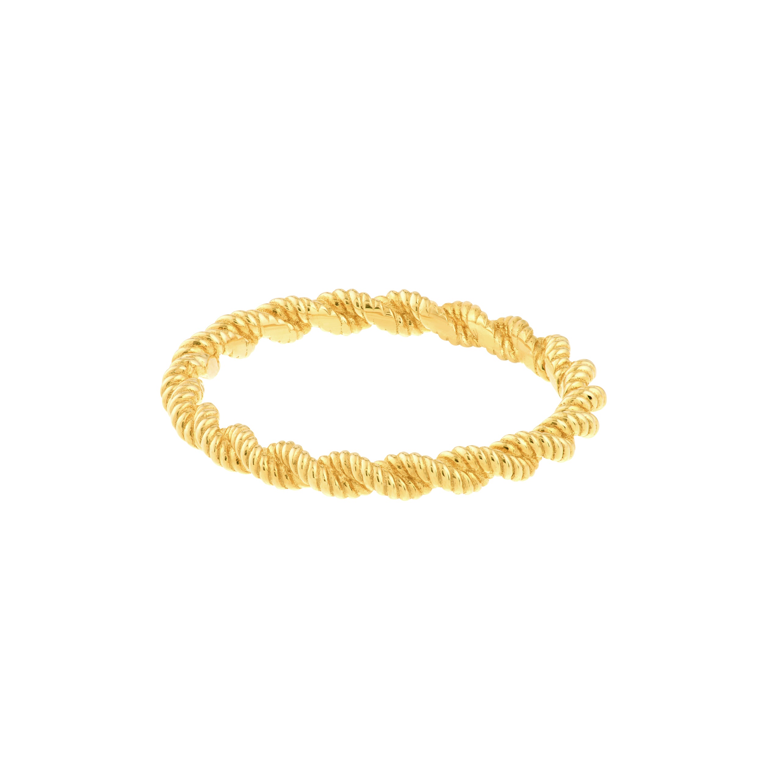 Cable Pattern Ring Band