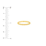 Cable Pattern Ring Band