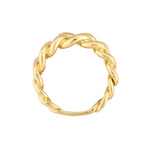 Large Graduated Curb Link Ring