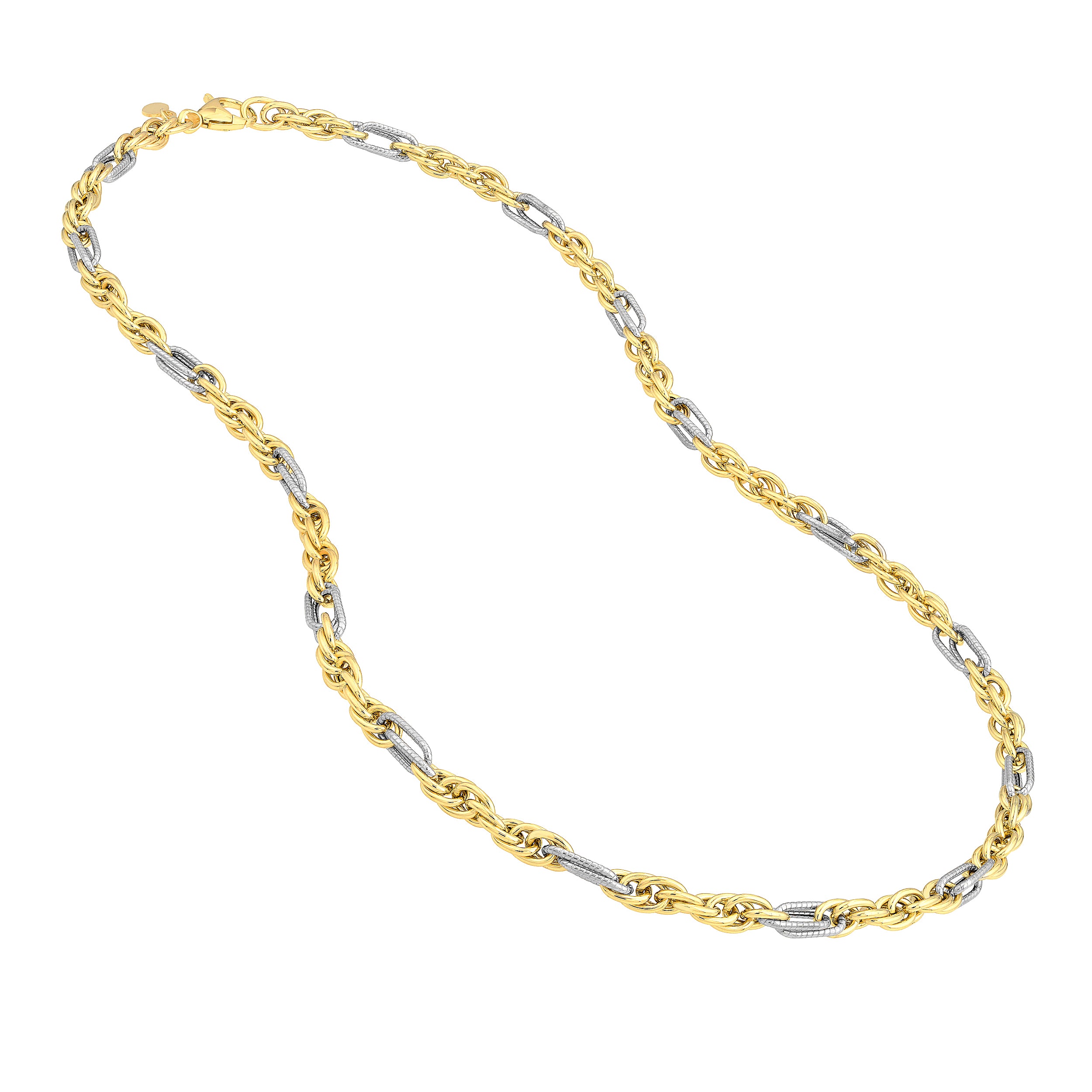Two-Tone Mixed Rope Chain