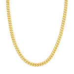 Polished Flat Curb Chain