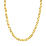 Polished Flat Curb Chain