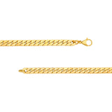 Polished Flat Curb Chain