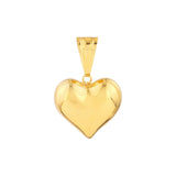 Medium Puffed Heart Pendant