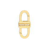 Diamond Double Sided Buckle Push Lock