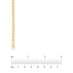 Polished 2+1 Square Link Chain
