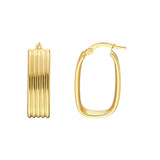 Ribbed Hoops
