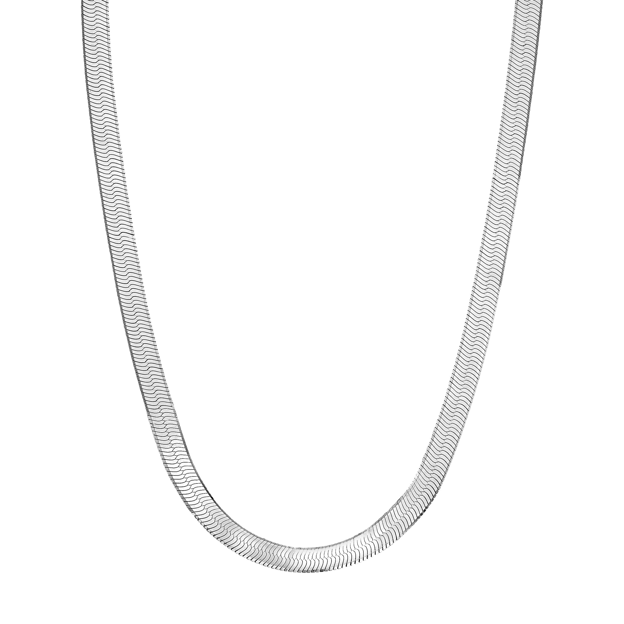 Sterling Silver D/C Herringbone Chain