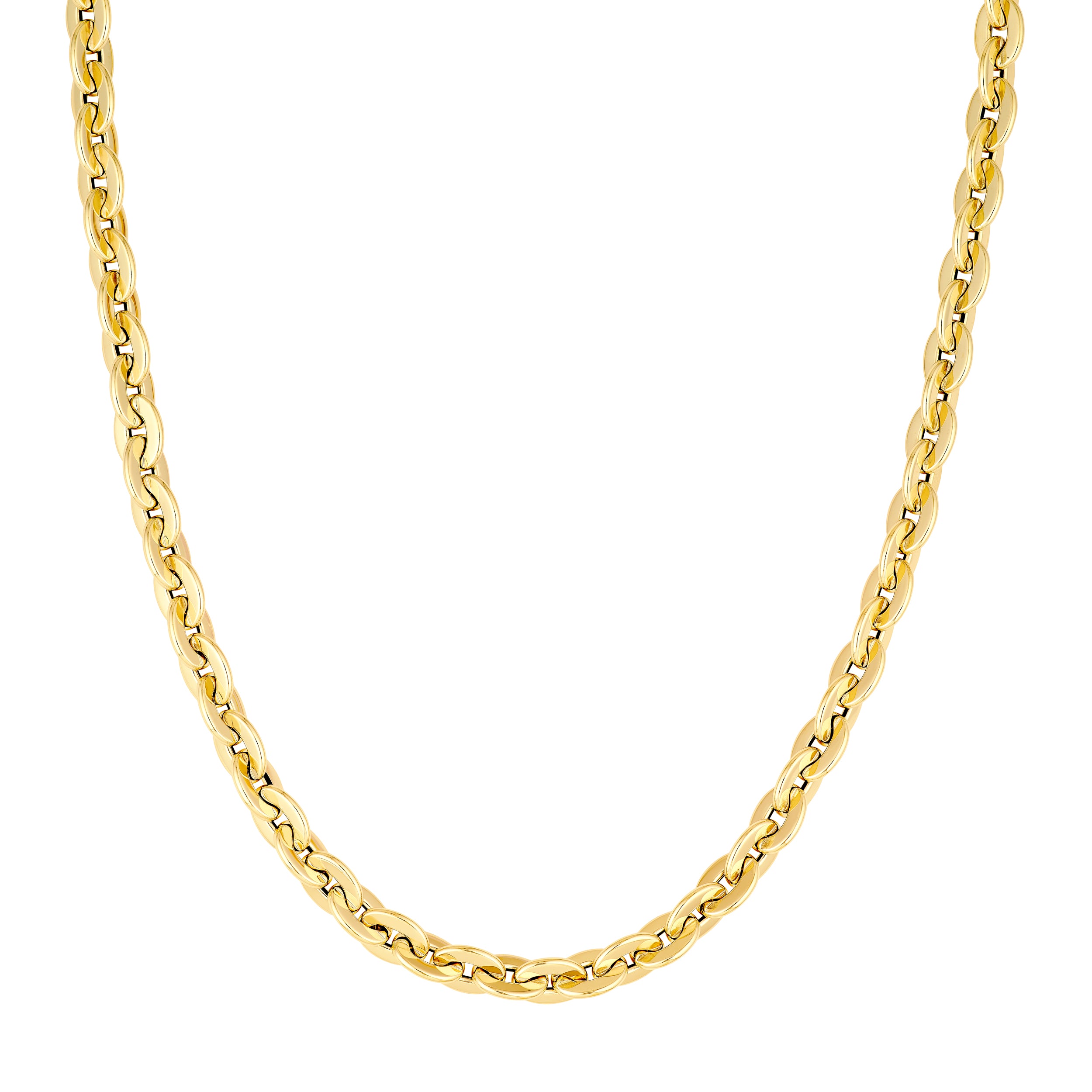 Hollow Oval Link Chain