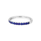 Sapphire Gemstone Stackable Band