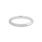 Diamond Pavé Stackable Band (5/8tcw) in White Gold