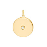 Diamond Round Locket (1/10tcw)