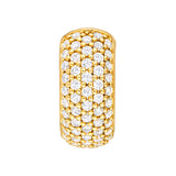 5 Row Diamond Pavé Huggies (1/2tcw)