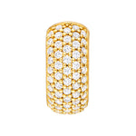 5 Row Diamond Pavé Huggies (1/2tcw)