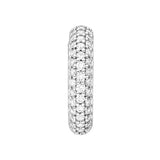 3 Row Diamond Pavé Huggies (3/4tcw)