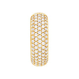 5 Row Diamond Pavé Huggies (7/8tcw)