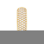 5 Row Diamond Pavé Huggies (7/8tcw)