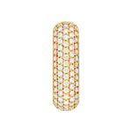 5 Row Pavé Diamond Paper Clip Earrings (1-1/2tcw)