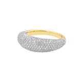 Diamond Pavé Dome Ring