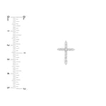 Diamond Cross Pendant (1/2tcw)