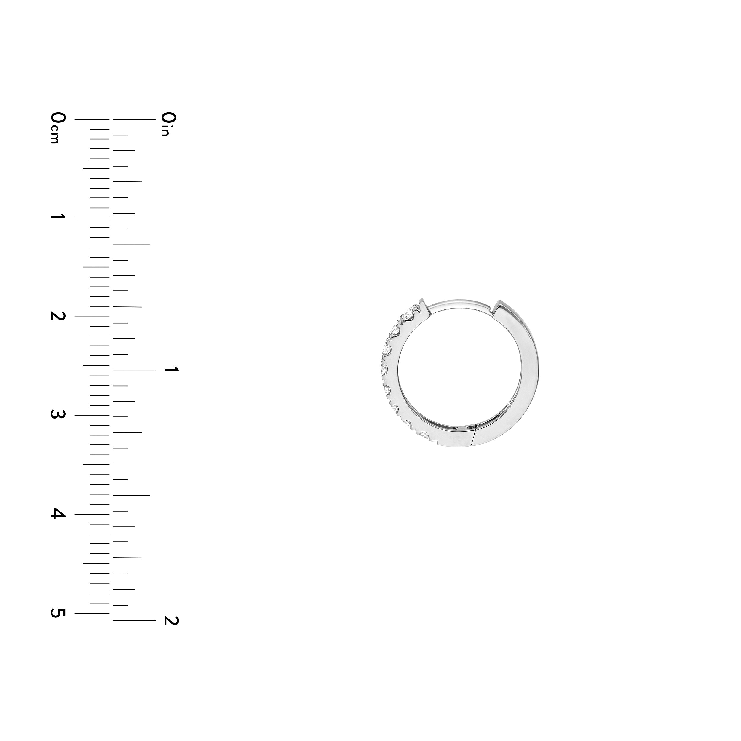 Diamond Huggie Earrings (1/2tcw)