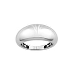Sterling Silver Polished Dome Ring