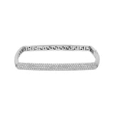 Pavé Diamond Square Bangle