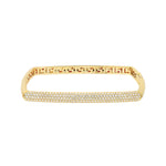 Pavé Diamond Square Bangle