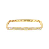 Pavé Diamond Square Bangle