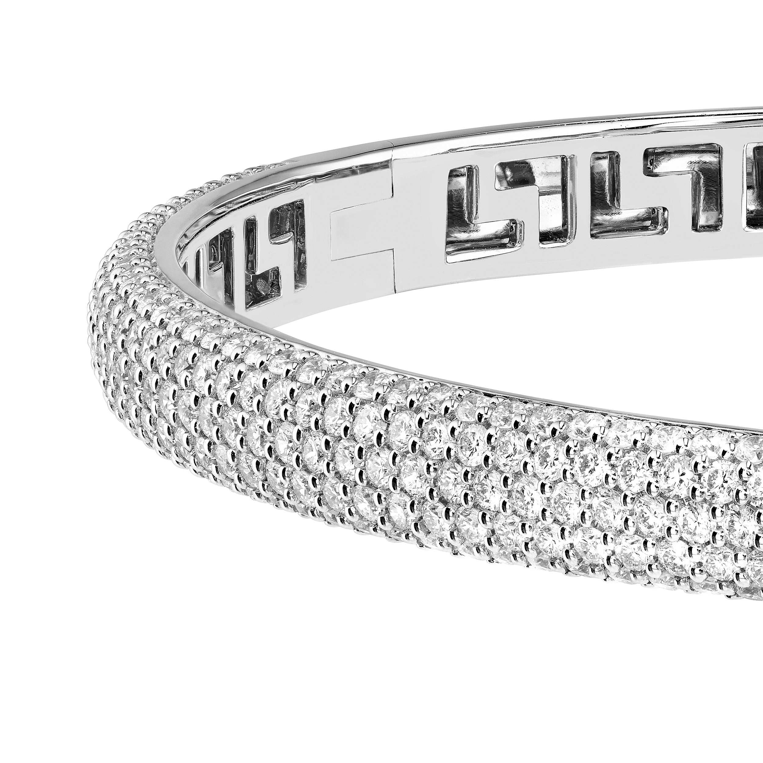 Diamond Pavé Bangle (2-7/8tcw)