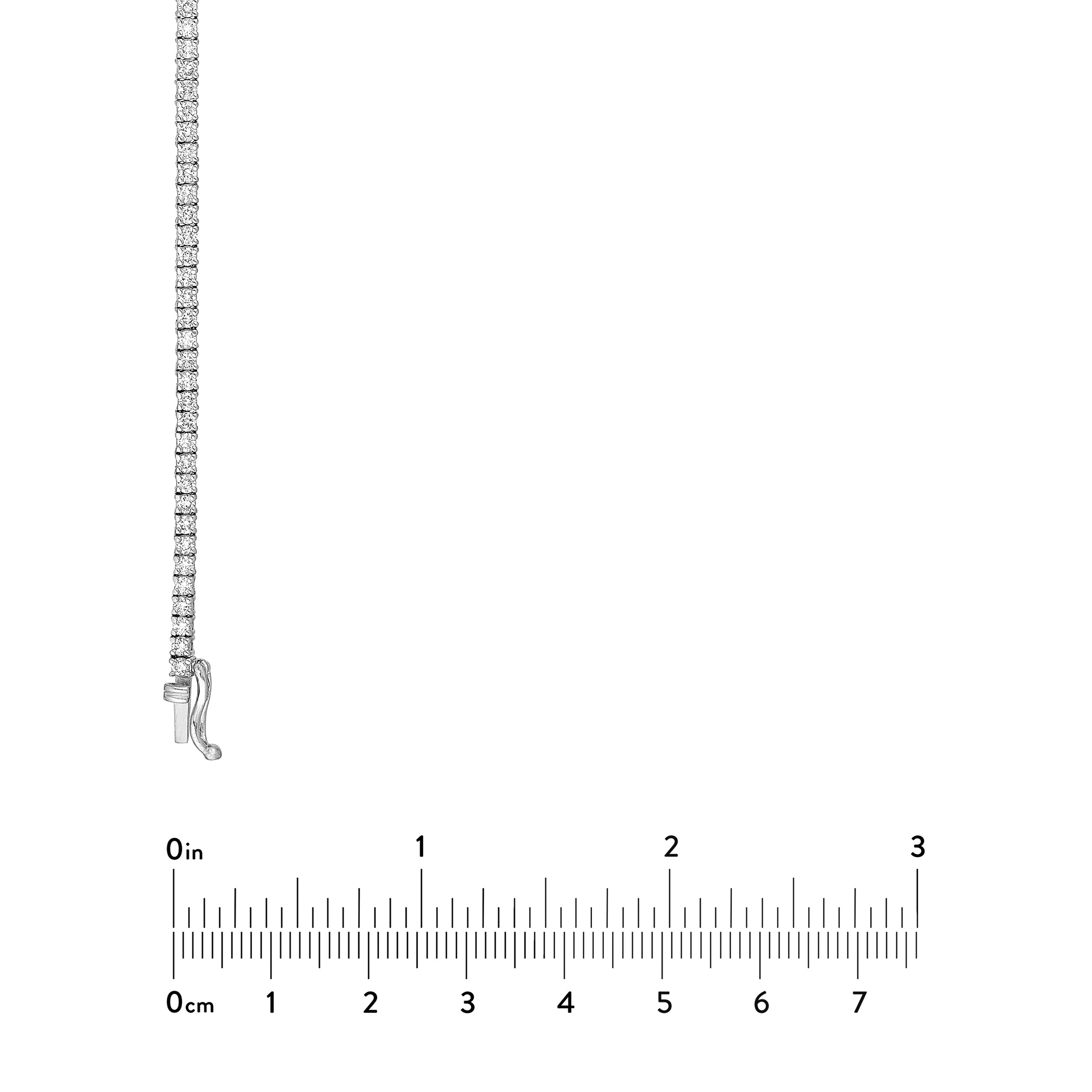 Diamond 16 Tennis Necklace (4-1/2tcw)