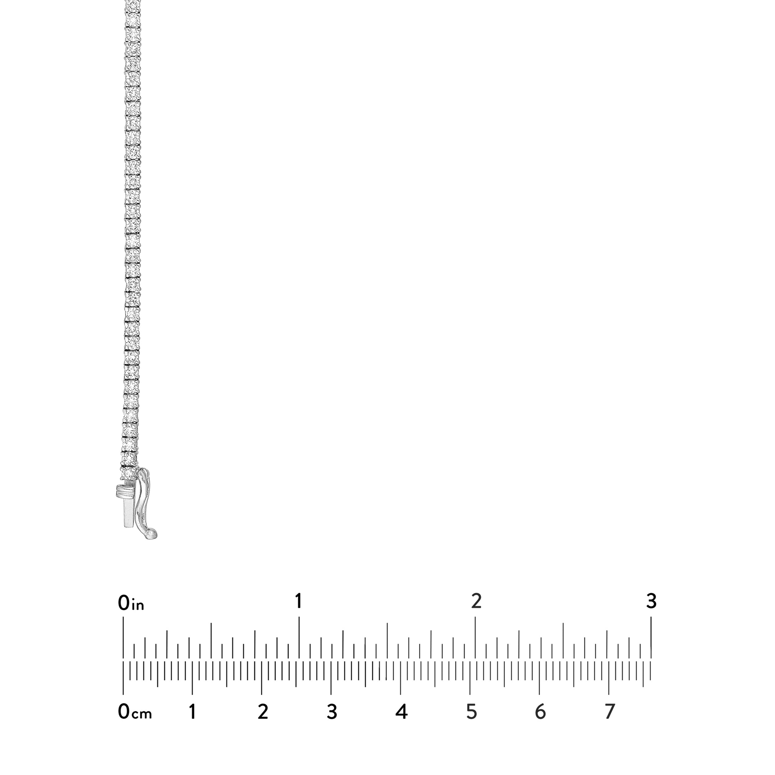 Diamond 18 Tennis Necklace (5tcw)