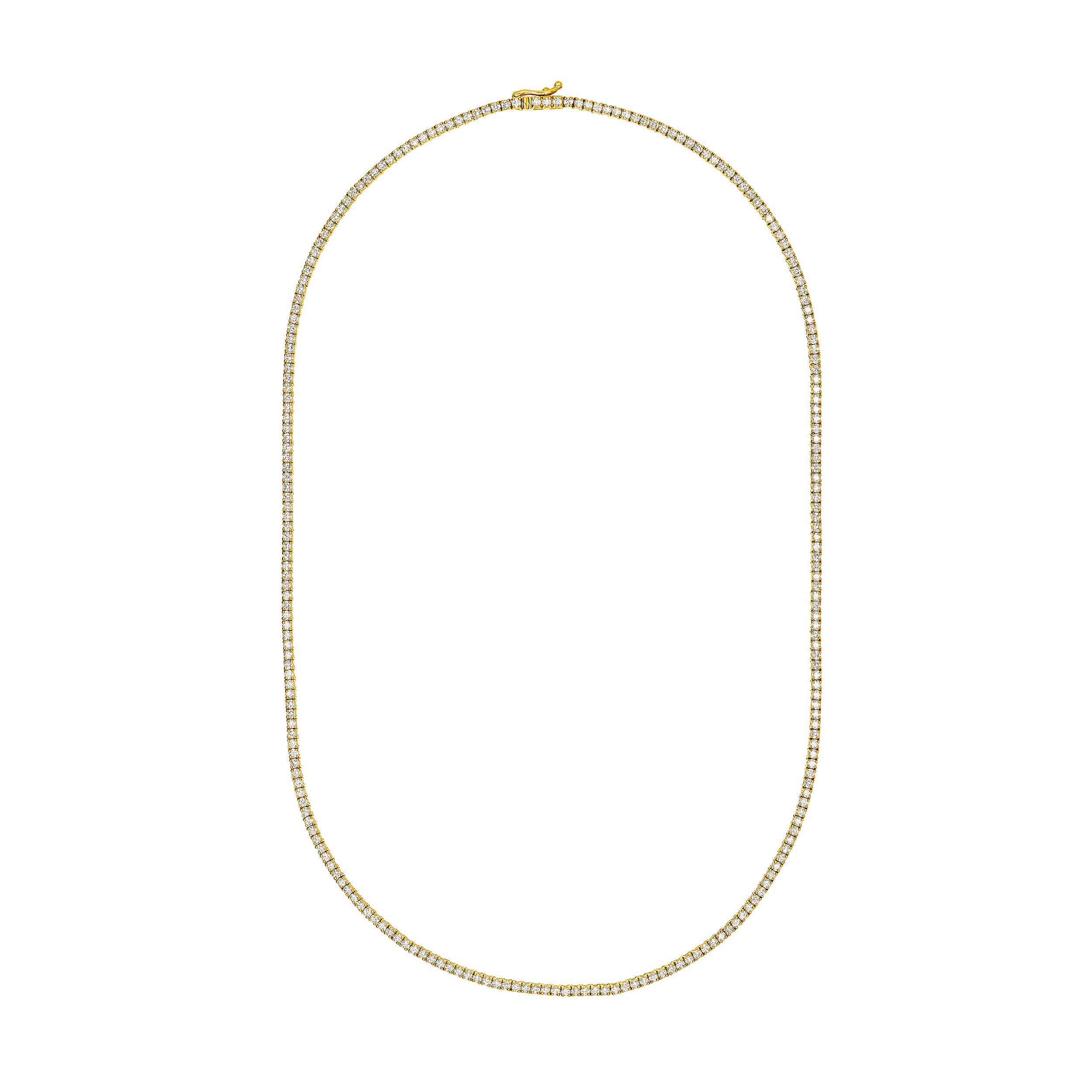 Diamond 18 Tennis Necklace (4-1/2tcw)