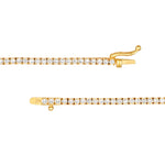 Diamond 18 Tennis Necklace (4-1/2tcw)