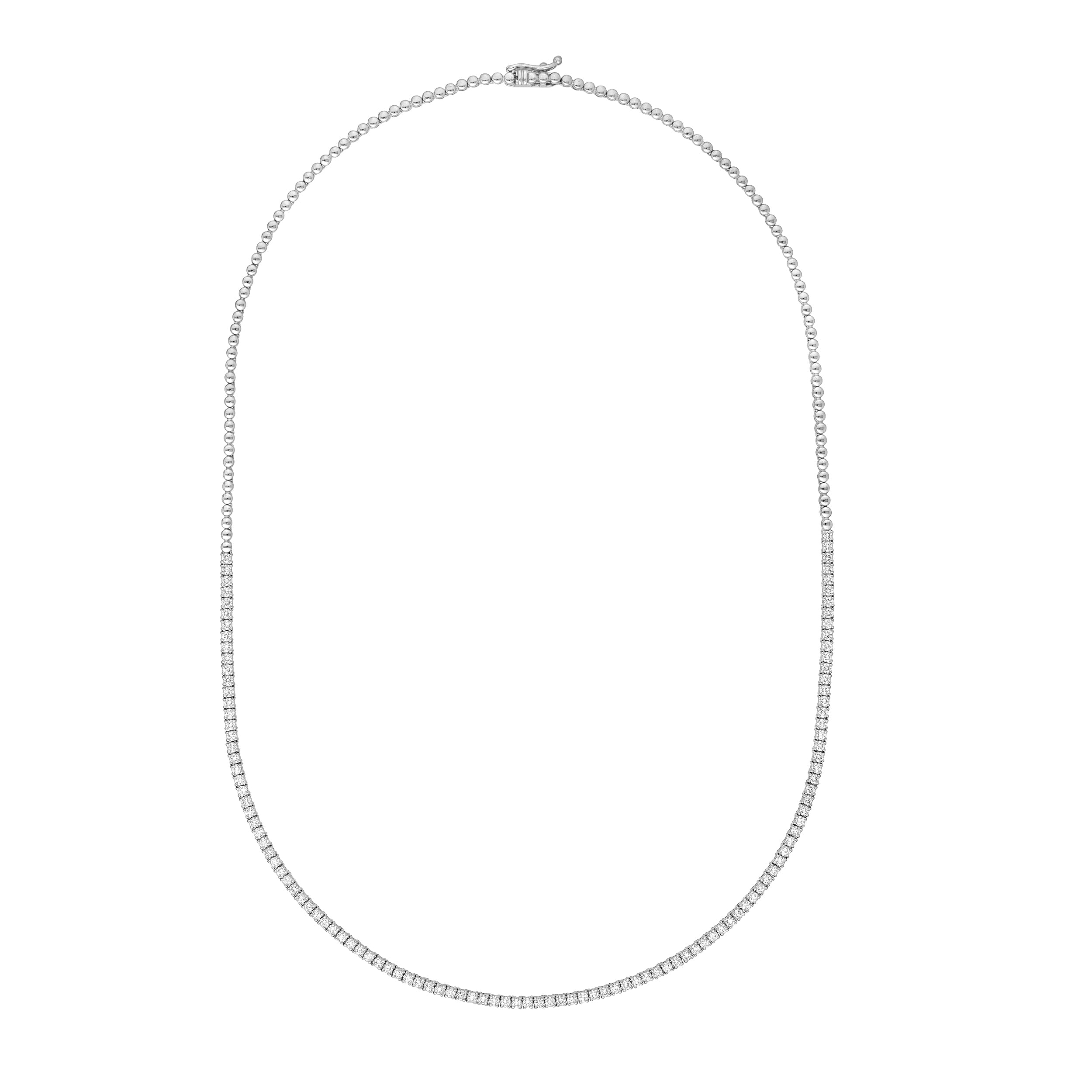 Diamond Half Tennis Necklace (2-3/8tcw)
