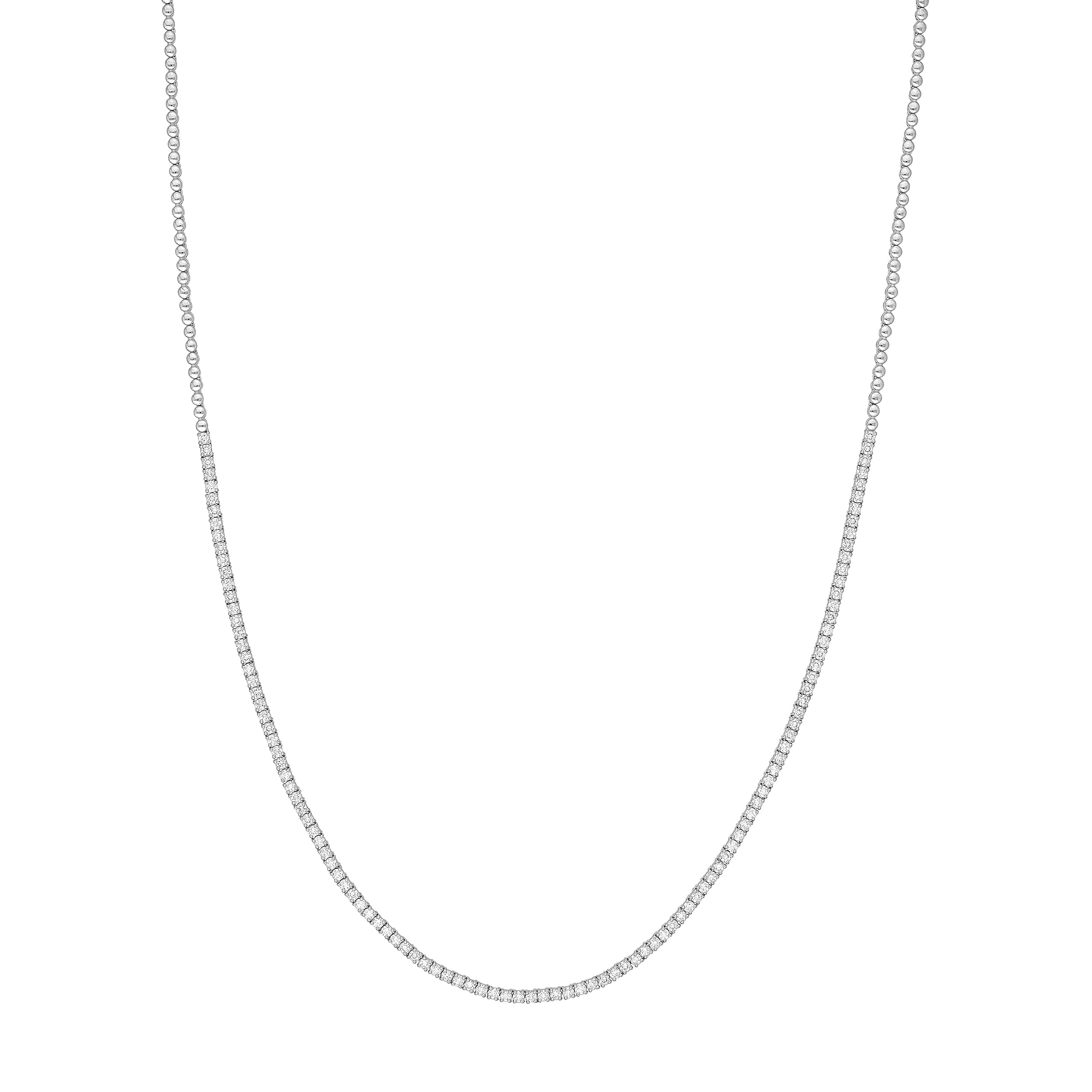 Diamond Half Tennis Necklace (2-3/8tcw)