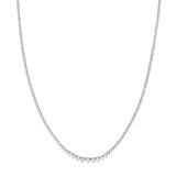 Diamond Graduated Half Tennis Necklace (3-1/3tcw)