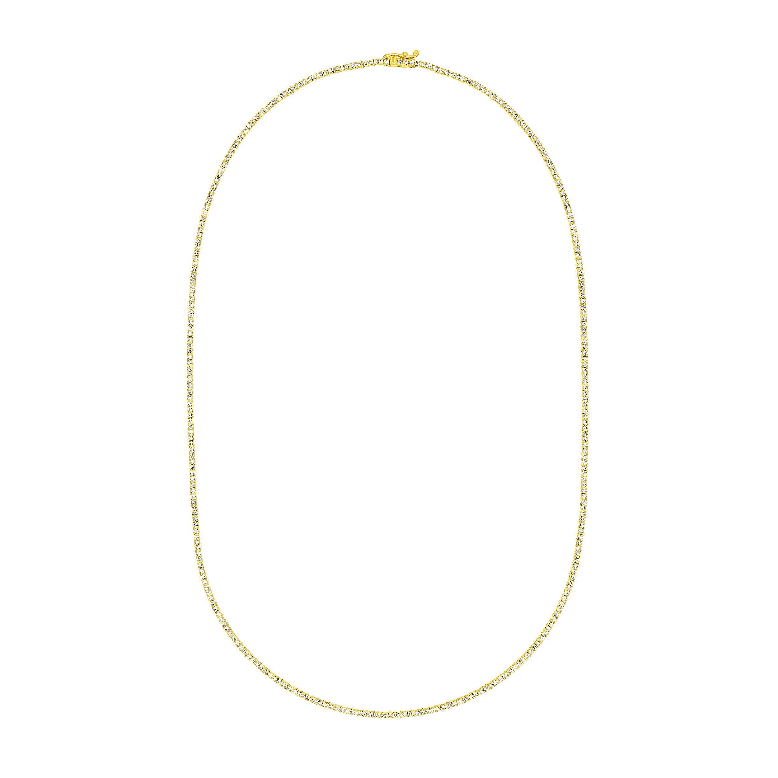 Diamond 16 Tennis Necklace (2-5/8tcw)