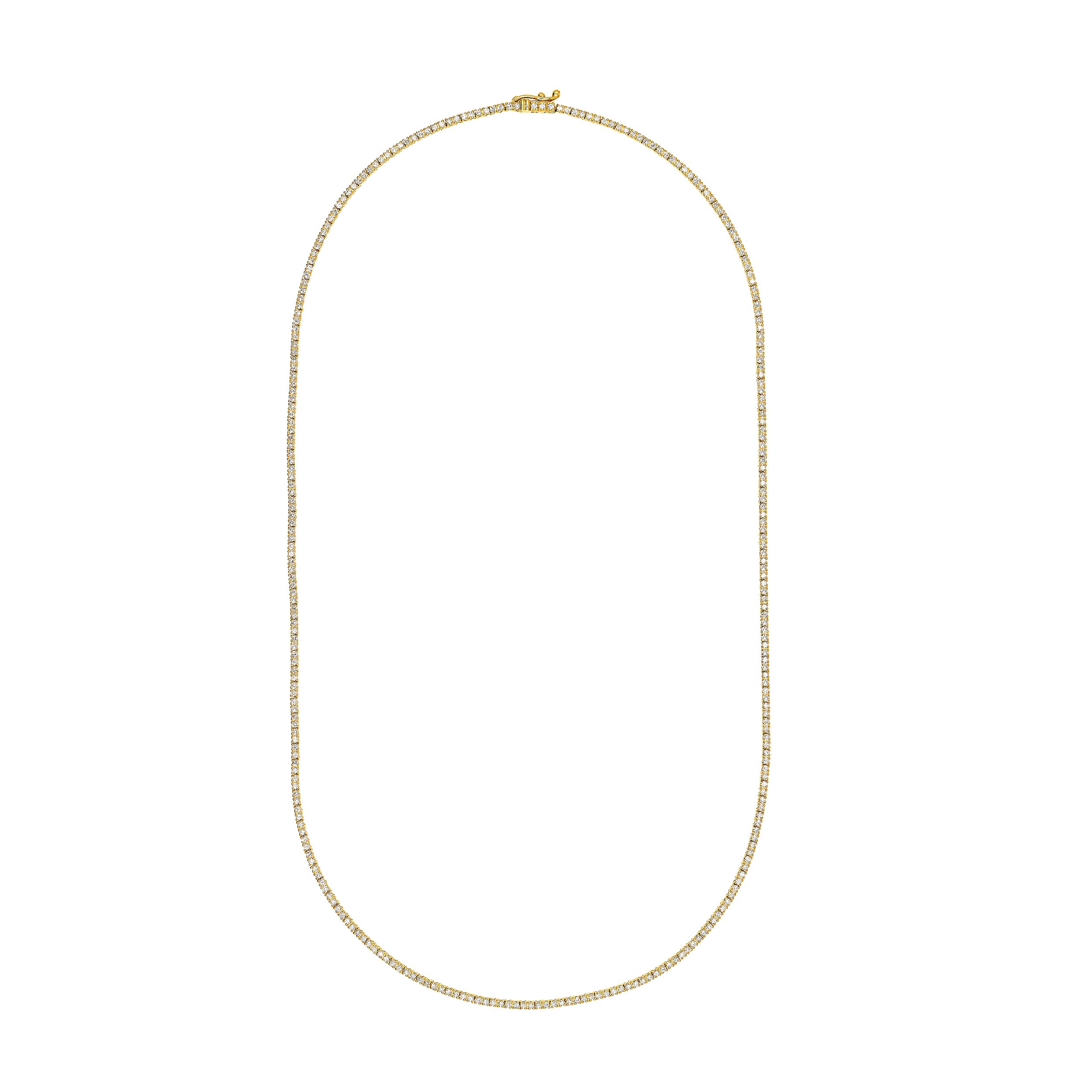 Diamond 18 Tennis Necklace (3.0tcw)