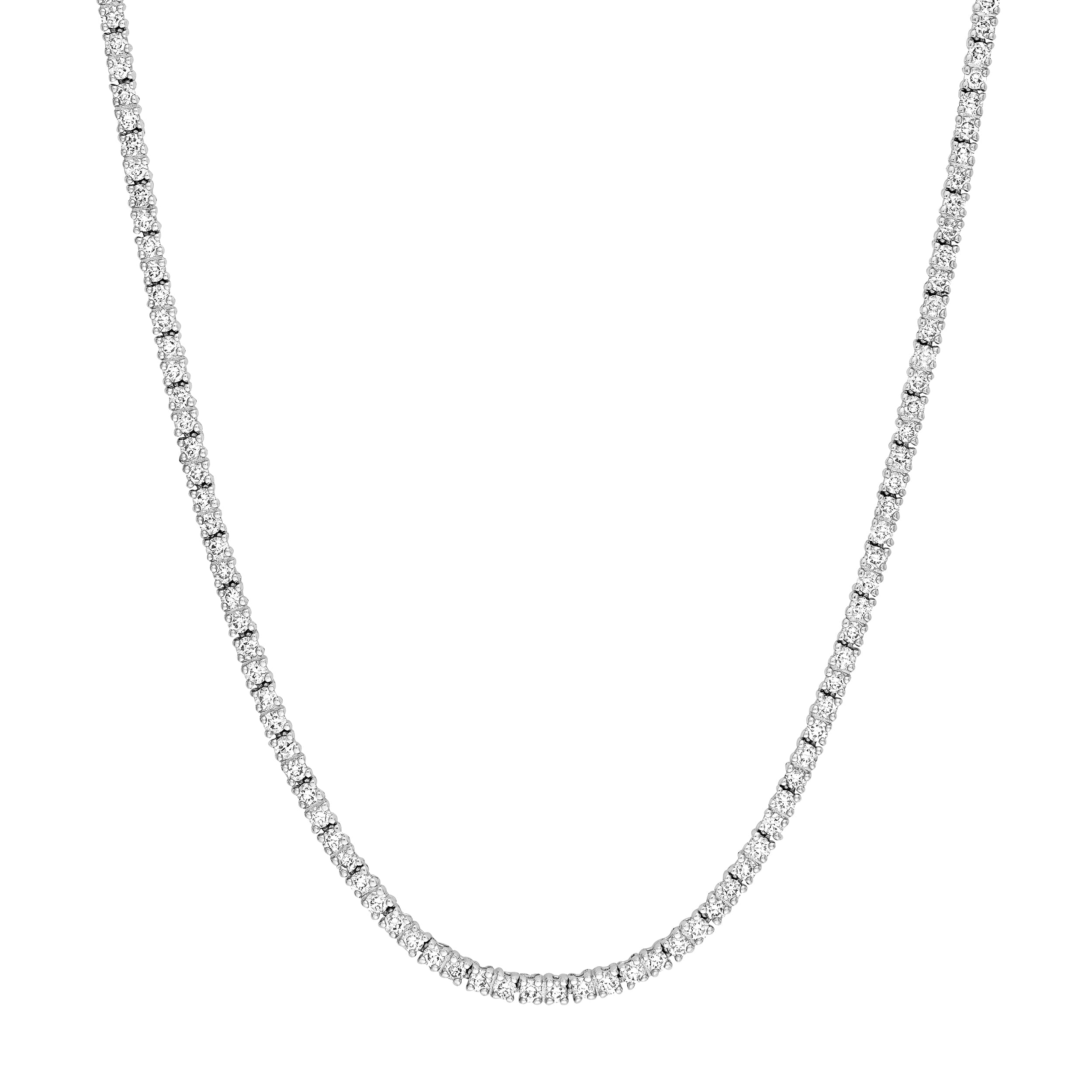 Diamond 18 Tennis Necklace (3.0tcw)