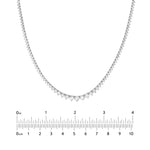 Diamond Graduated Tennis Necklace (5-1/4tcw)