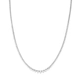 Diamond Graduated Tennis Necklace (5-1/4tcw)