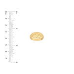 Two-Way Textured Dome Ring